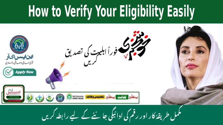 BISP 8171 Web Portal CNIC Check September 2025