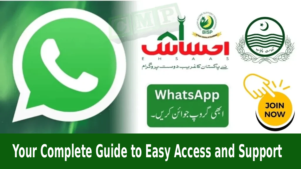 Join 8171 Ehsaas Program & BISP WhatsApp Groups 2025