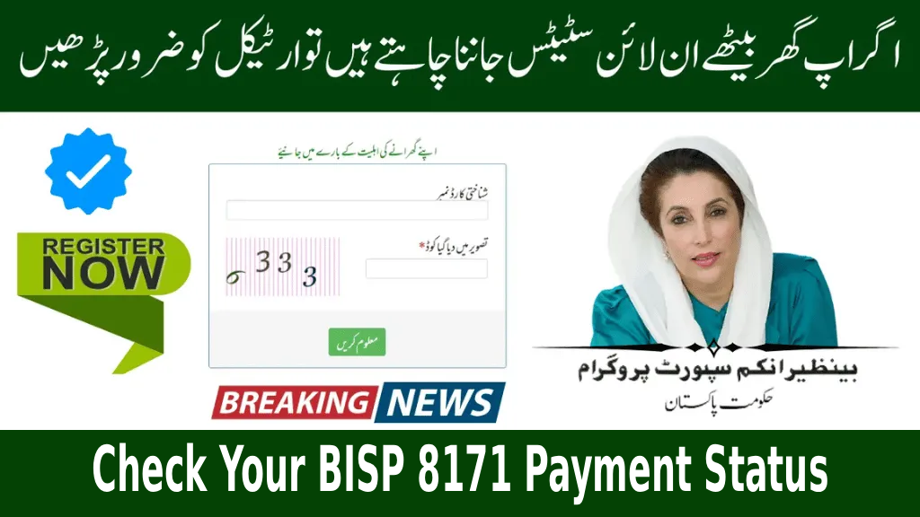 Check Your BISP 8171 Payment Status Online Easy Steps 2025